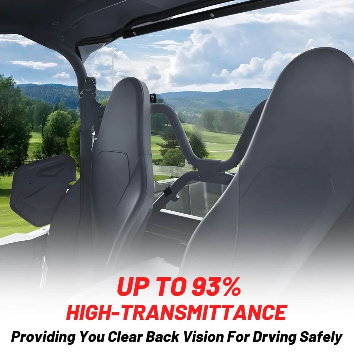 wolverine rmax2 rear windshield 93% transmittance