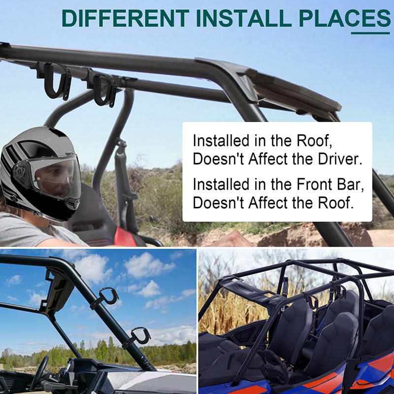 UTV Gun Holder Fits For 1in/1.5in/1.75in/2in Round Roll Bars - StarKnightMT