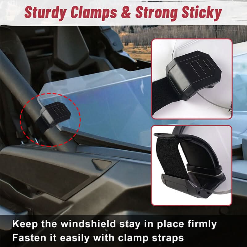 keep the can-am x3 windshield firmly details